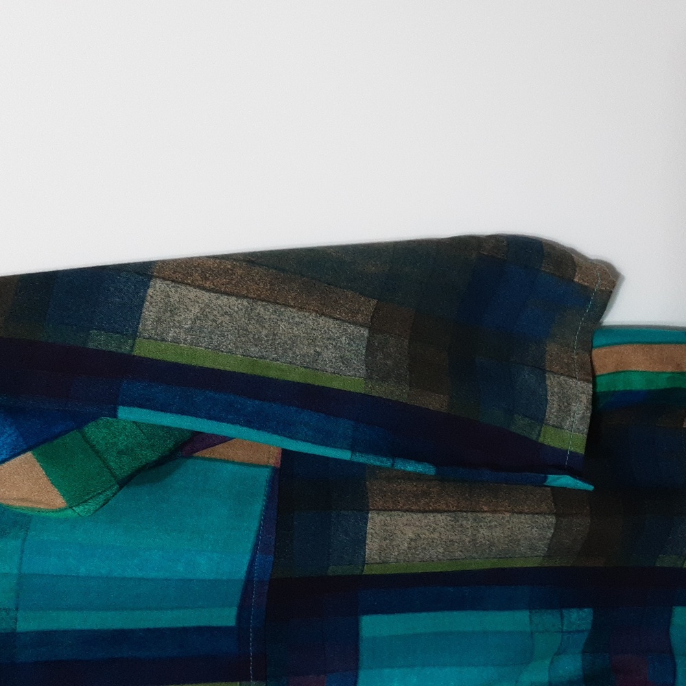 Parsley & Sage Multicolored Button Down Tunic/Top - image 2